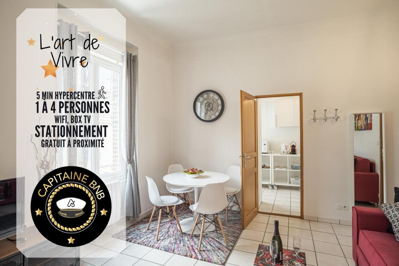 Ferienwohnung L' Art De Vivre - 3 Min Hypercentre - 4 Personnes Troyes Exterior foto